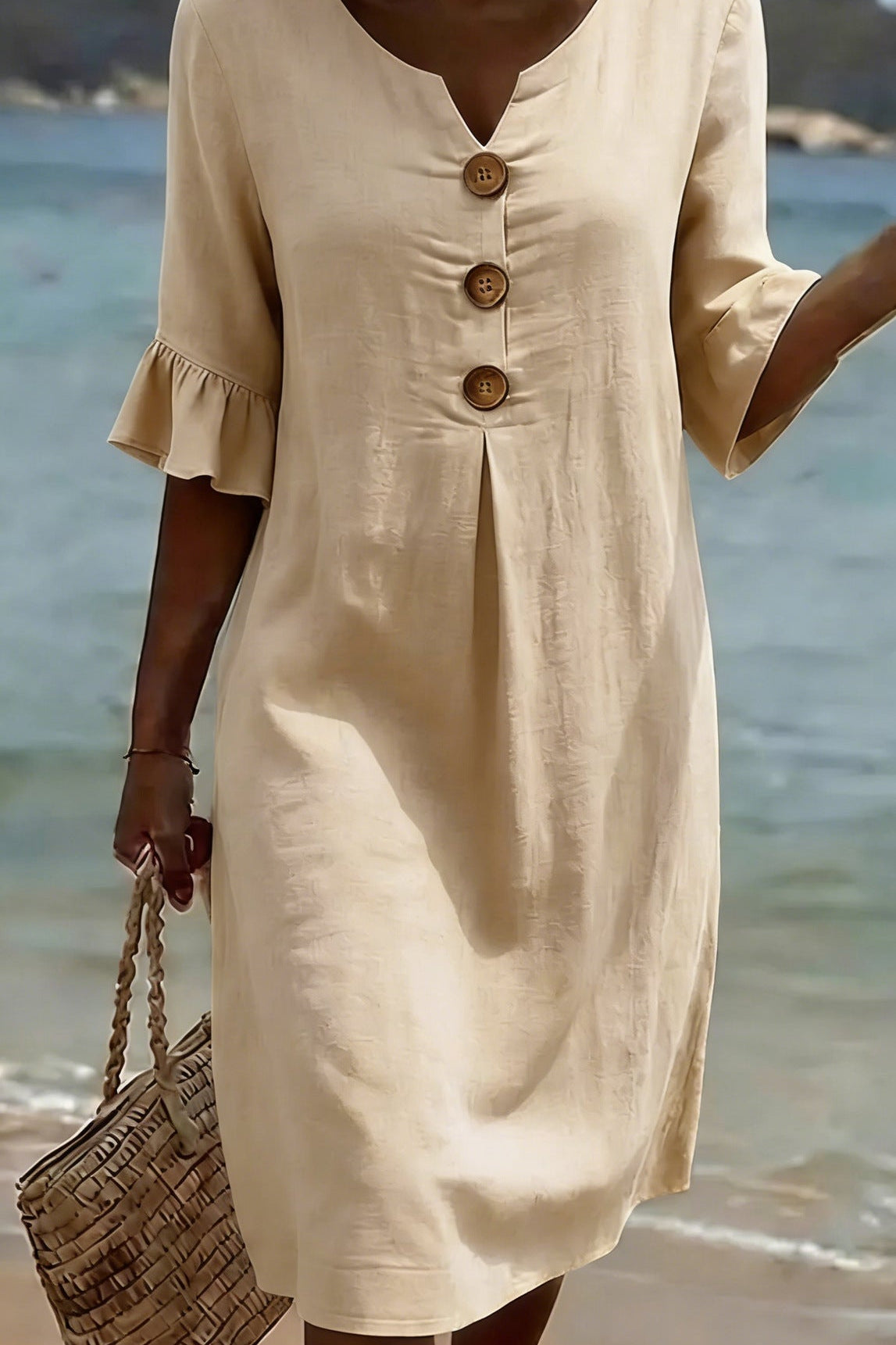 Vestido informal de mujer.