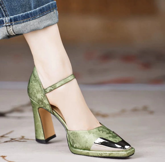 Oriana | Tacón elegante de cuero