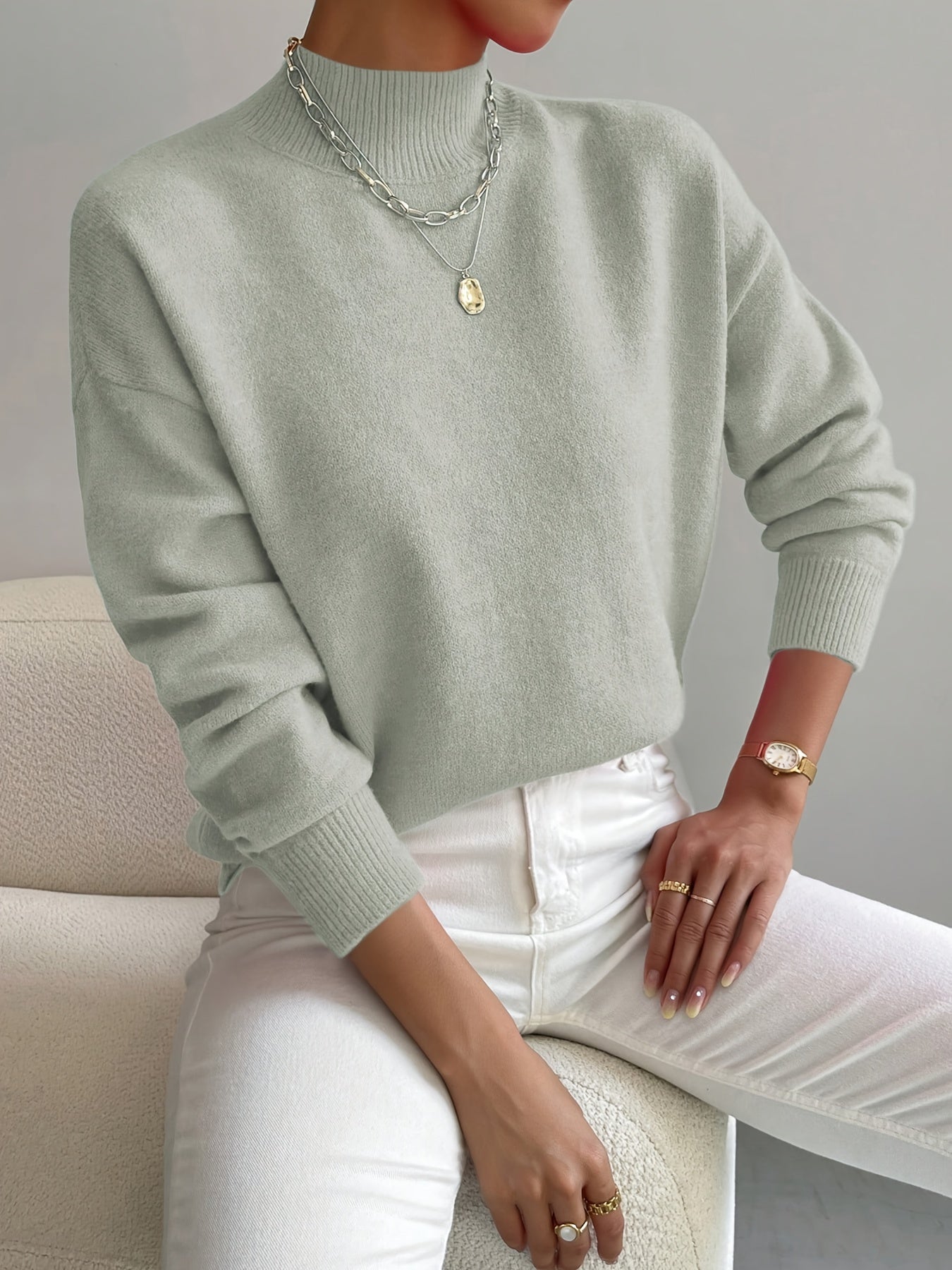 Elena - Sueter Premium con efecto Cachemira