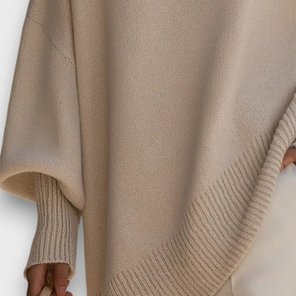 Leona | Suéter de Lana de Punto con Elegancia Relajada