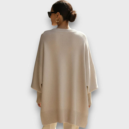 Leona | Suéter de Lana de Punto con Elegancia Relajada