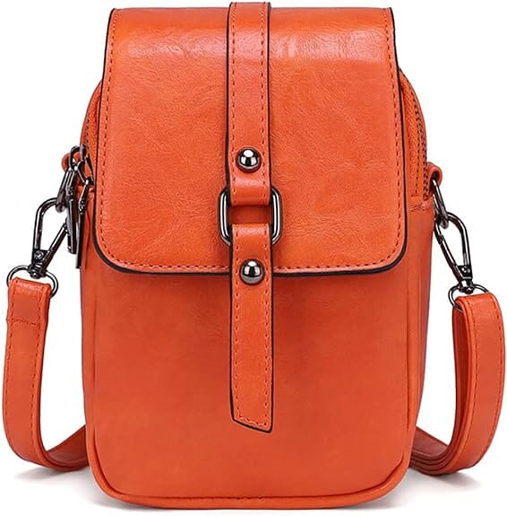 Willy |Bolso de mano multifuncional de piel suave para mujer