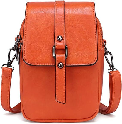 Willy |Bolso de mano multifuncional de piel suave para mujer