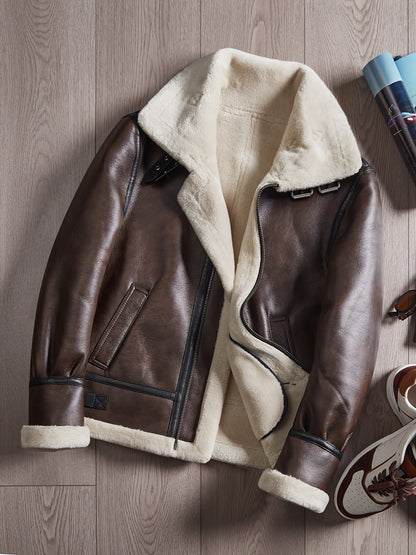 Barcelona | Chaqueta de Aviador Cálida para Otoño e Invierno