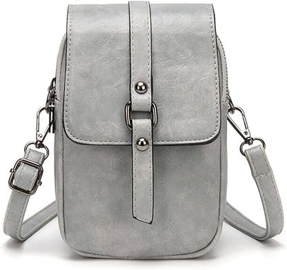 Willy |Bolso de mano multifuncional de piel suave para mujer