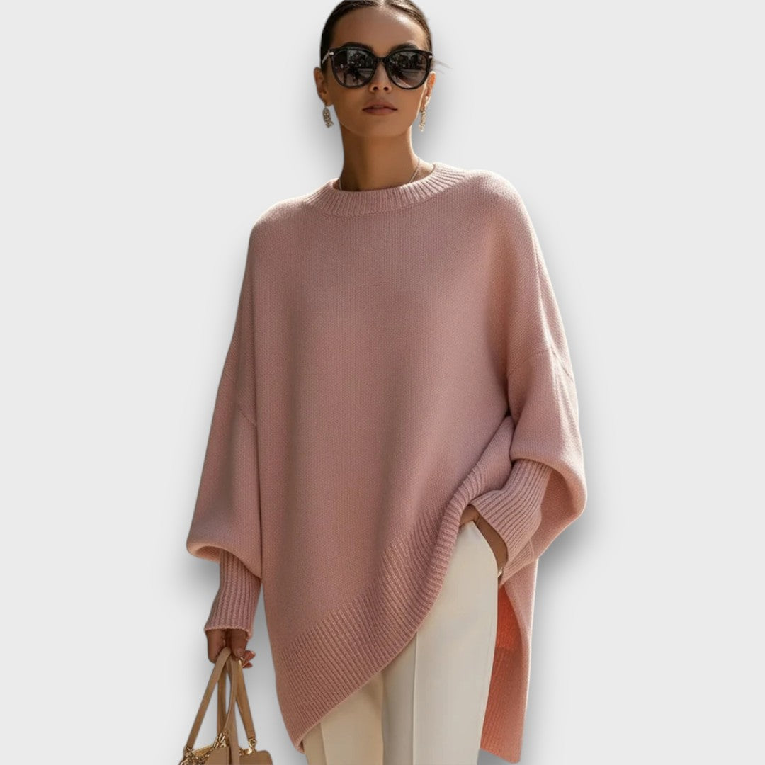 Leona | Suéter de Lana de Punto con Elegancia Relajada