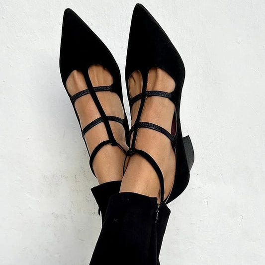 Ari™ | Elegantes zapatos de tacón con tiras