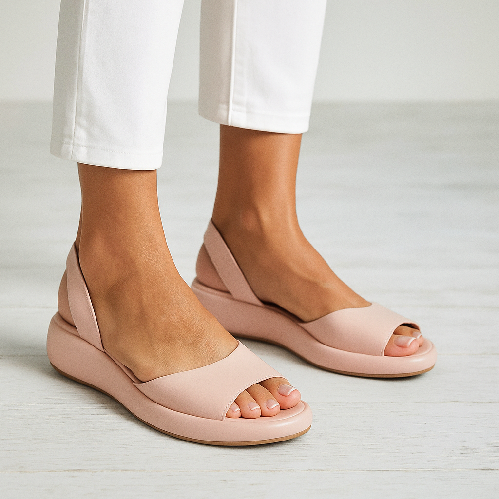 Guiselle - Sandalias ortopédicas con plantilla acolchada