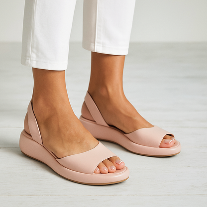 Guiselle - Sandalias ortopédicas con plantilla acolchada