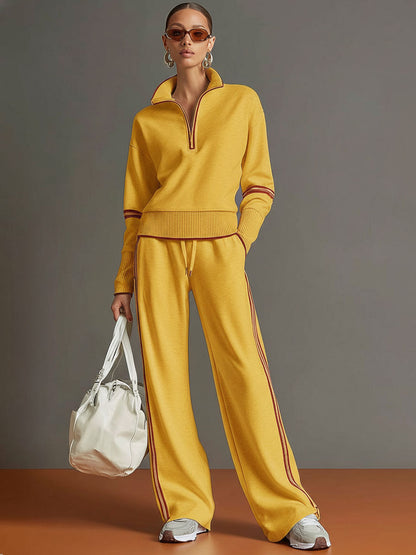 Marietta – Conjunto chandal ,Sudadera y pantalón de pernera ancha