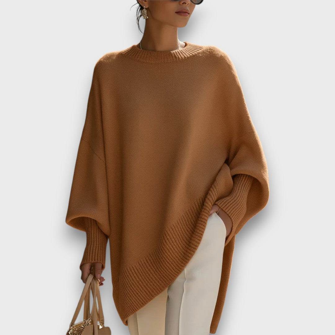 Leona | Suéter de Lana de Punto con Elegancia Relajada
