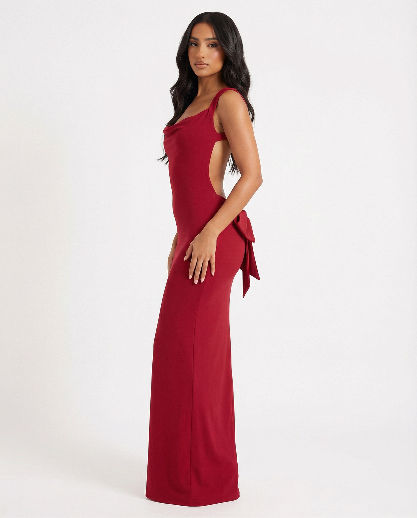 Serena | Vestido Maxi con Espalda Descubierta