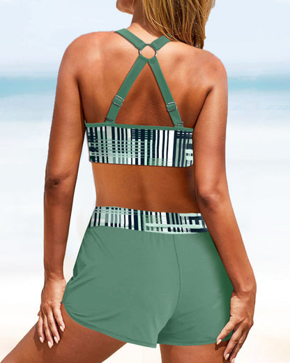 Nieves™ | Bikini de cintura alta Ribbet