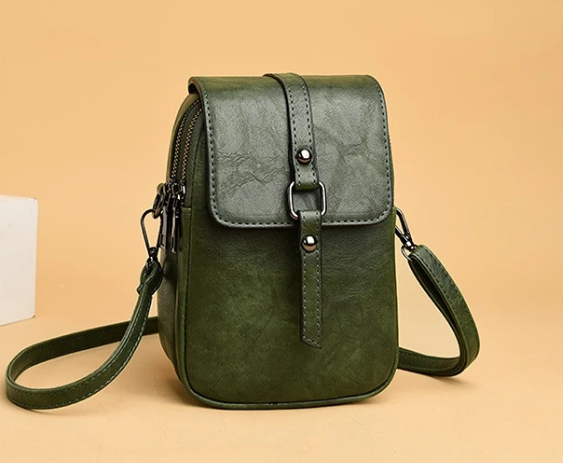 Willy |Bolso de mano multifuncional de piel suave para mujer