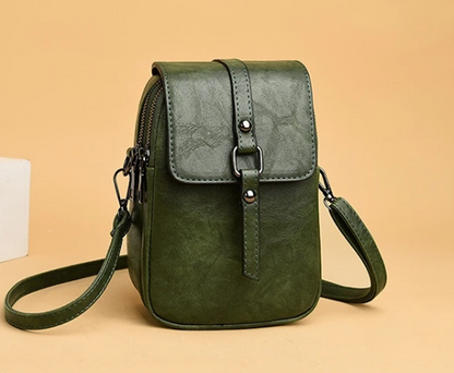 Willy |Bolso de mano multifuncional de piel suave para mujer