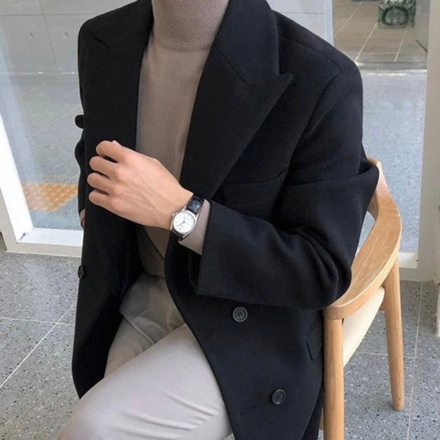 Bilbao | Abrigo Elegante Forrado para Hombre