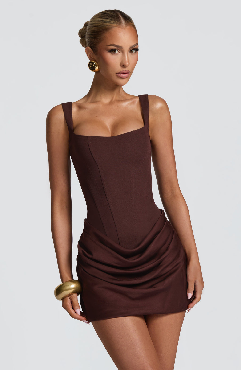 Cataleya Mini | Vestido corto reloj de arena.