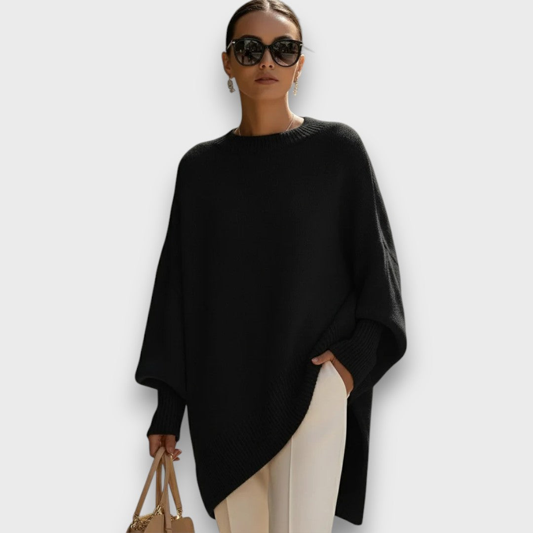 Leona | Suéter de Lana de Punto con Elegancia Relajada