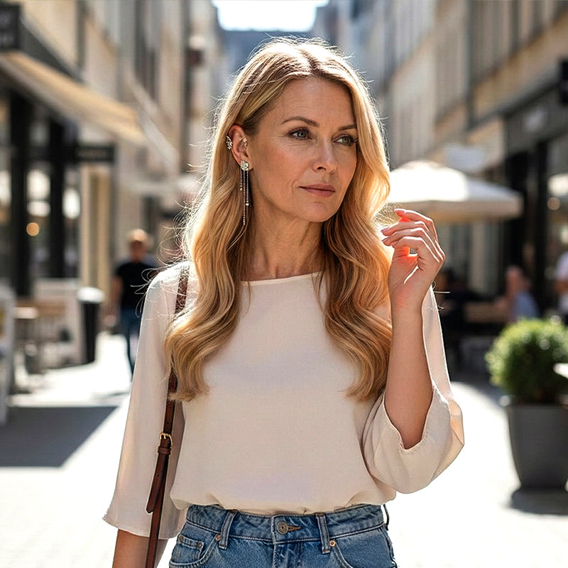 Pendientes Clip Mariposa y Flor con Borlas (Sin perforación) – Edición San Valentín 💕