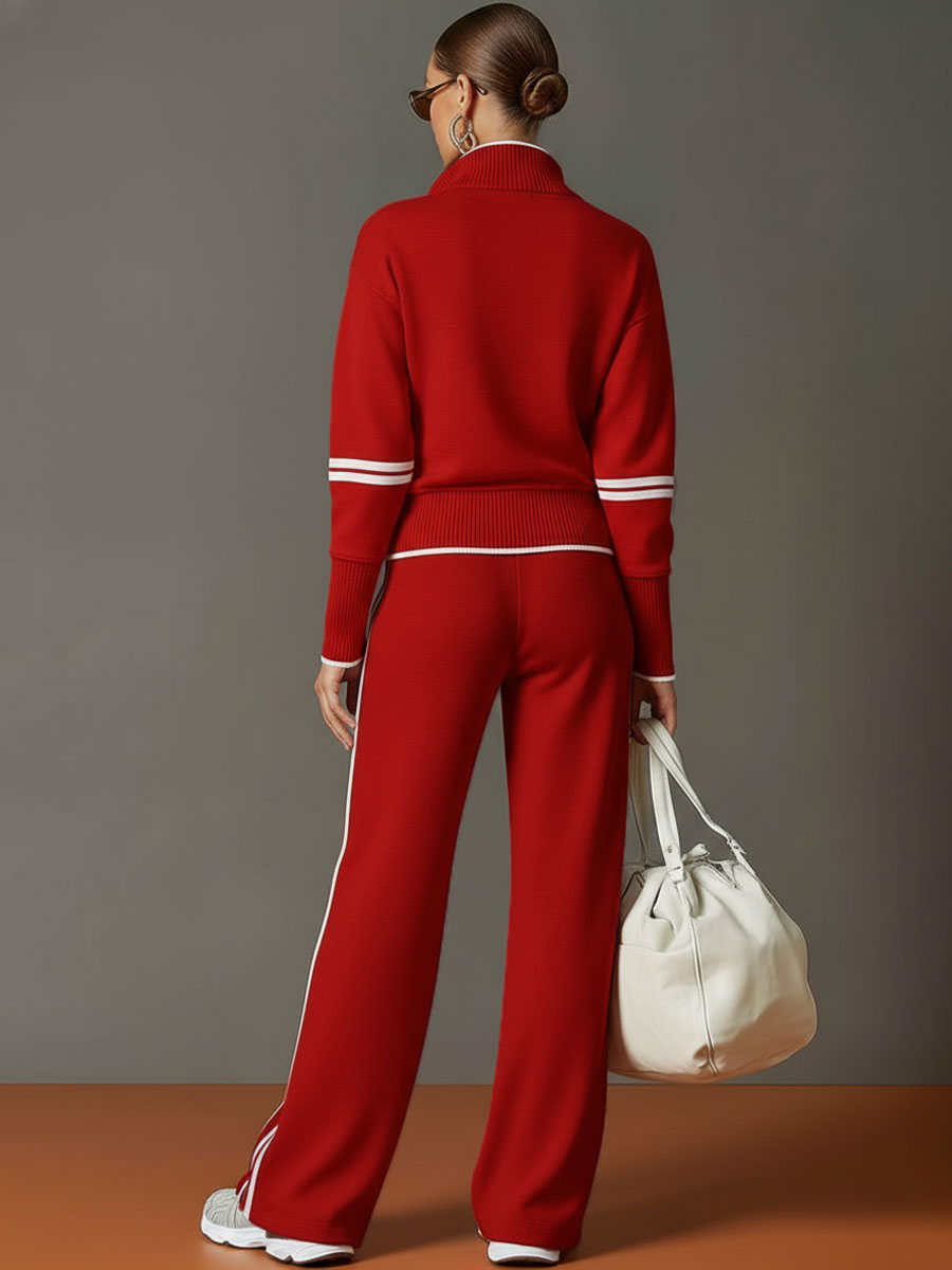 Marietta – Conjunto chandal ,Sudadera y pantalón de pernera ancha