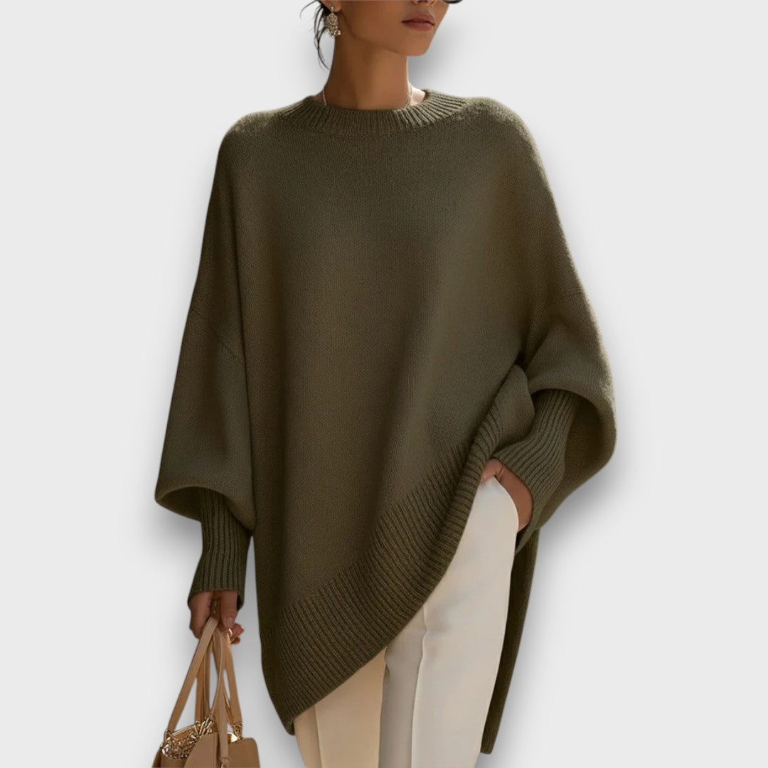 Leona | Suéter de Lana de Punto con Elegancia Relajada