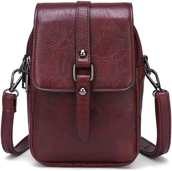 Willy |Bolso de mano multifuncional de piel suave para mujer