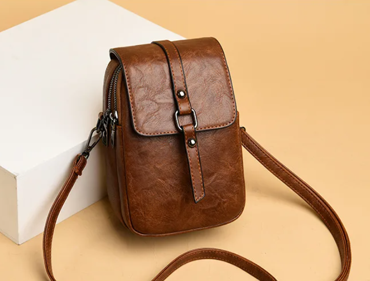 Willy |Bolso de mano multifuncional de piel suave para mujer