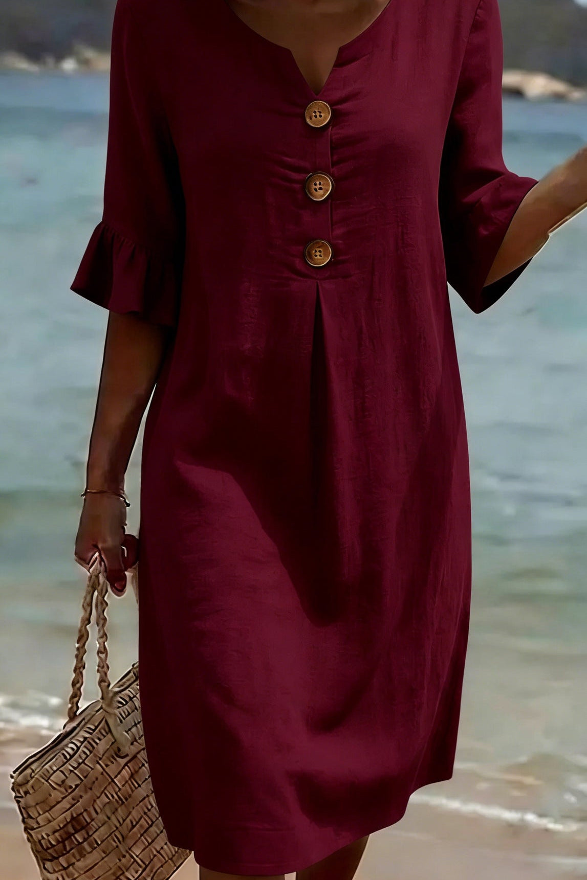 Vestido informal de mujer.