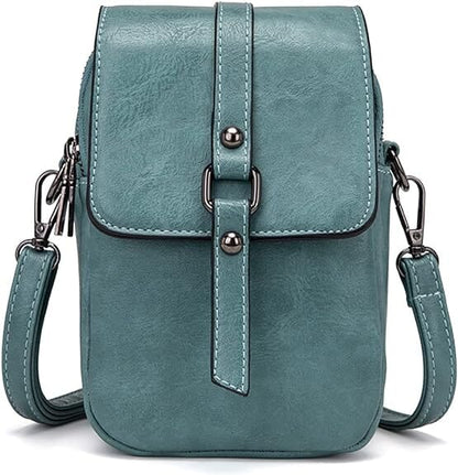 Willy |Bolso de mano multifuncional de piel suave para mujer