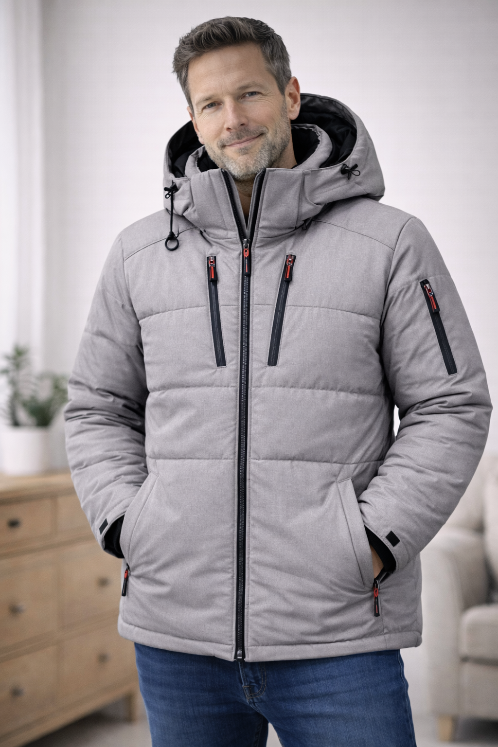 Matias - Chaqueta de invierno impermeable y cálida