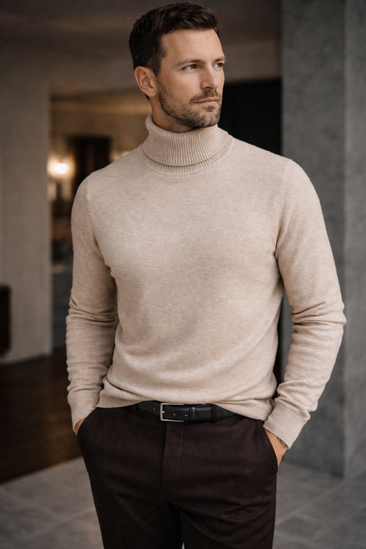 Andres - Jersey de cuello vuelto