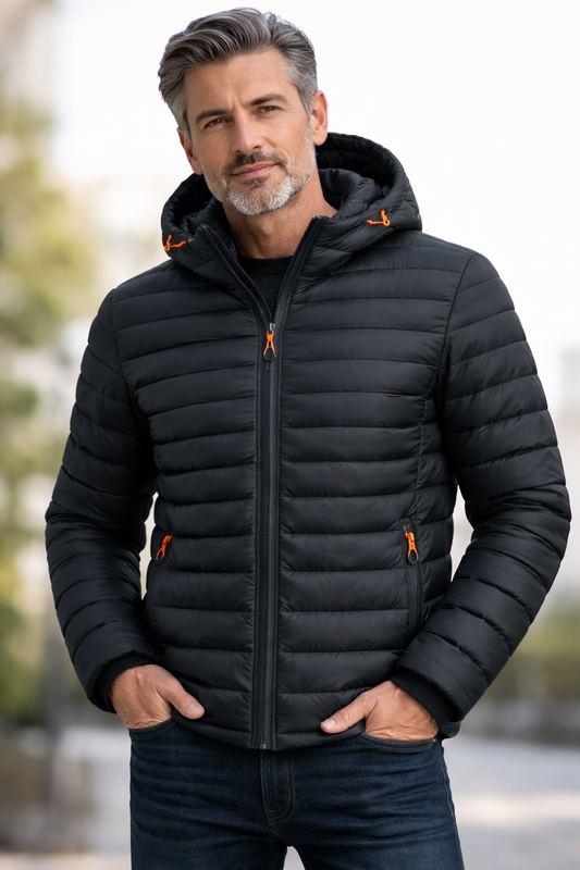 Luis |Elegante chaqueta con capucha