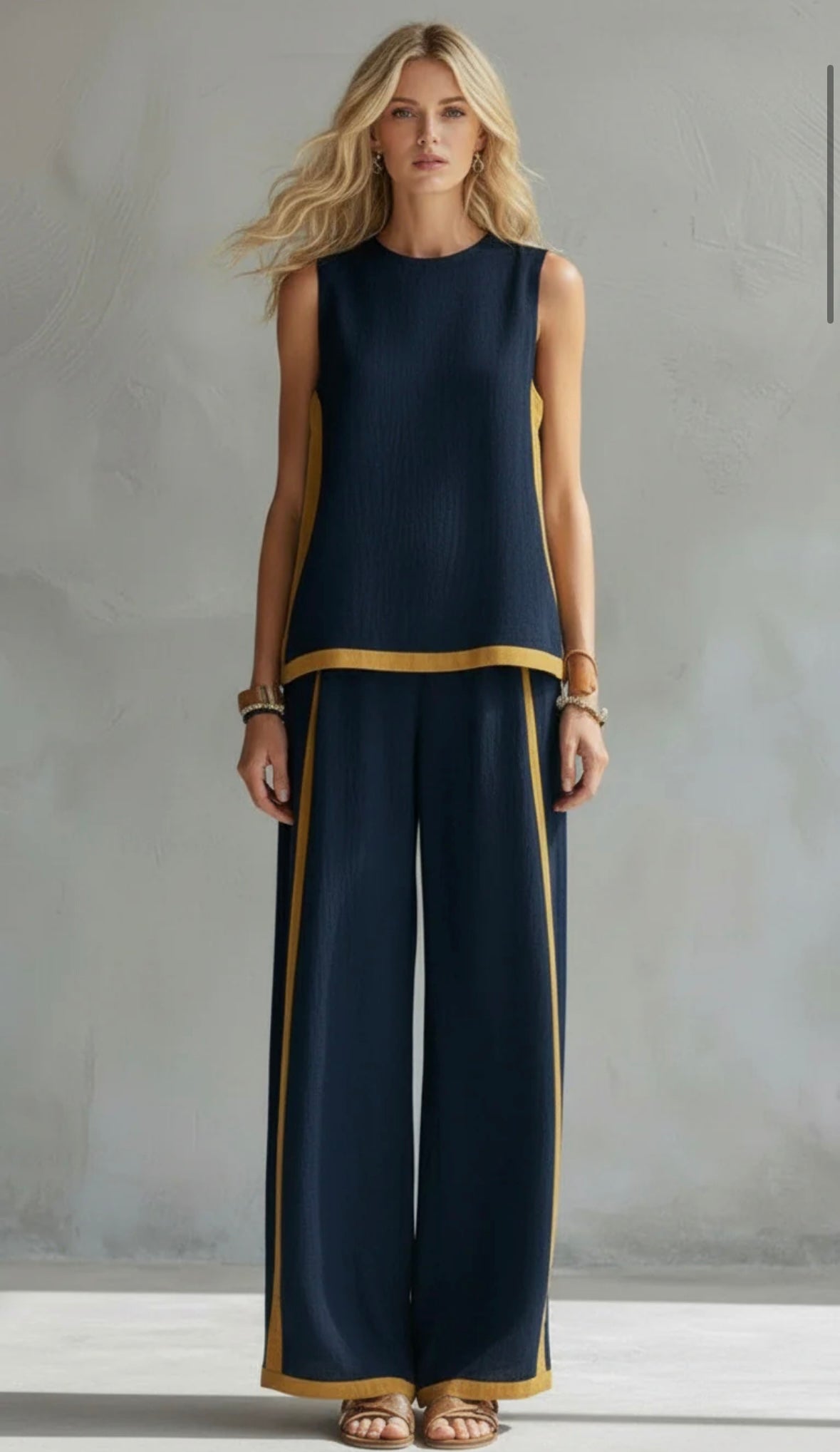 Leila™ | Conjunto elegante de dos piezas