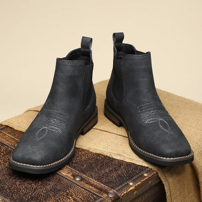 Luis - Botas basicas de Cuero para hombre