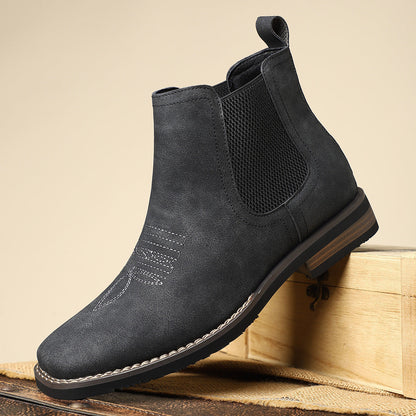 Luis - Botas basicas de Cuero para hombre