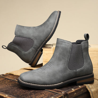 Luis - Botas basicas de Cuero para hombre