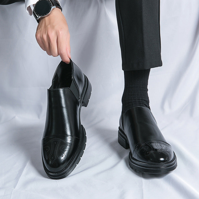 Criz / Zapatos de cuero auténtico.