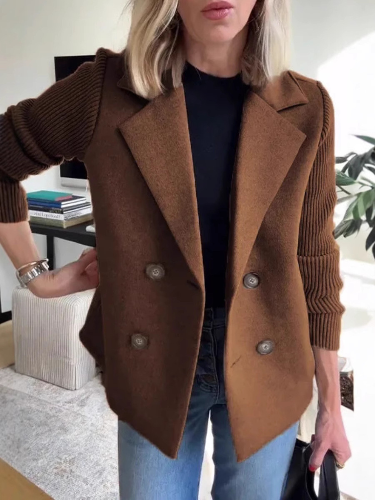 Monica - Blazer de Punto Elegangte