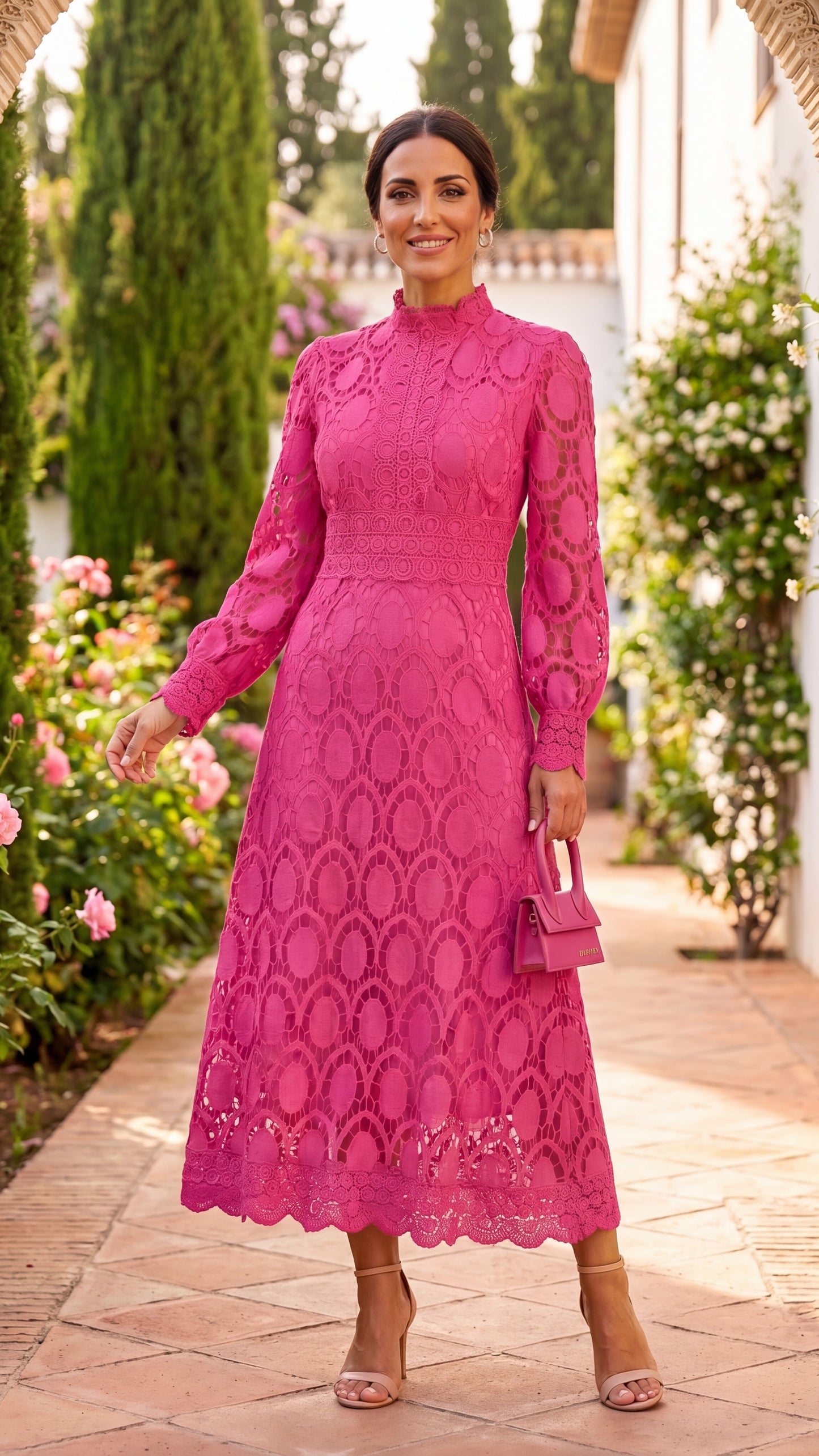 Carmona | Vestido de encaje primaveral