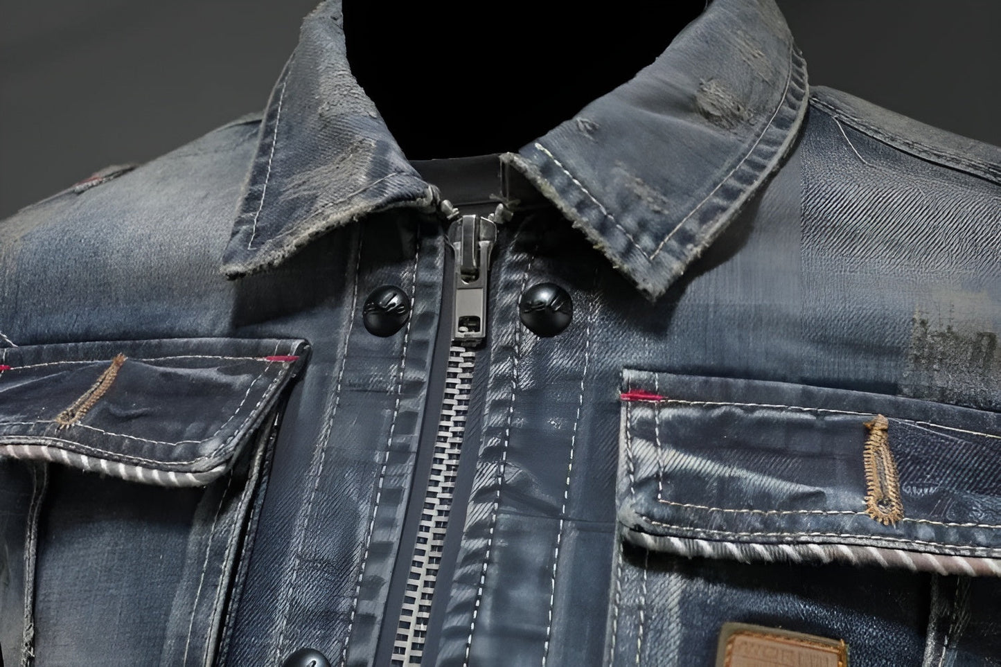 Carlos | Chaqueta Vaquera Retro