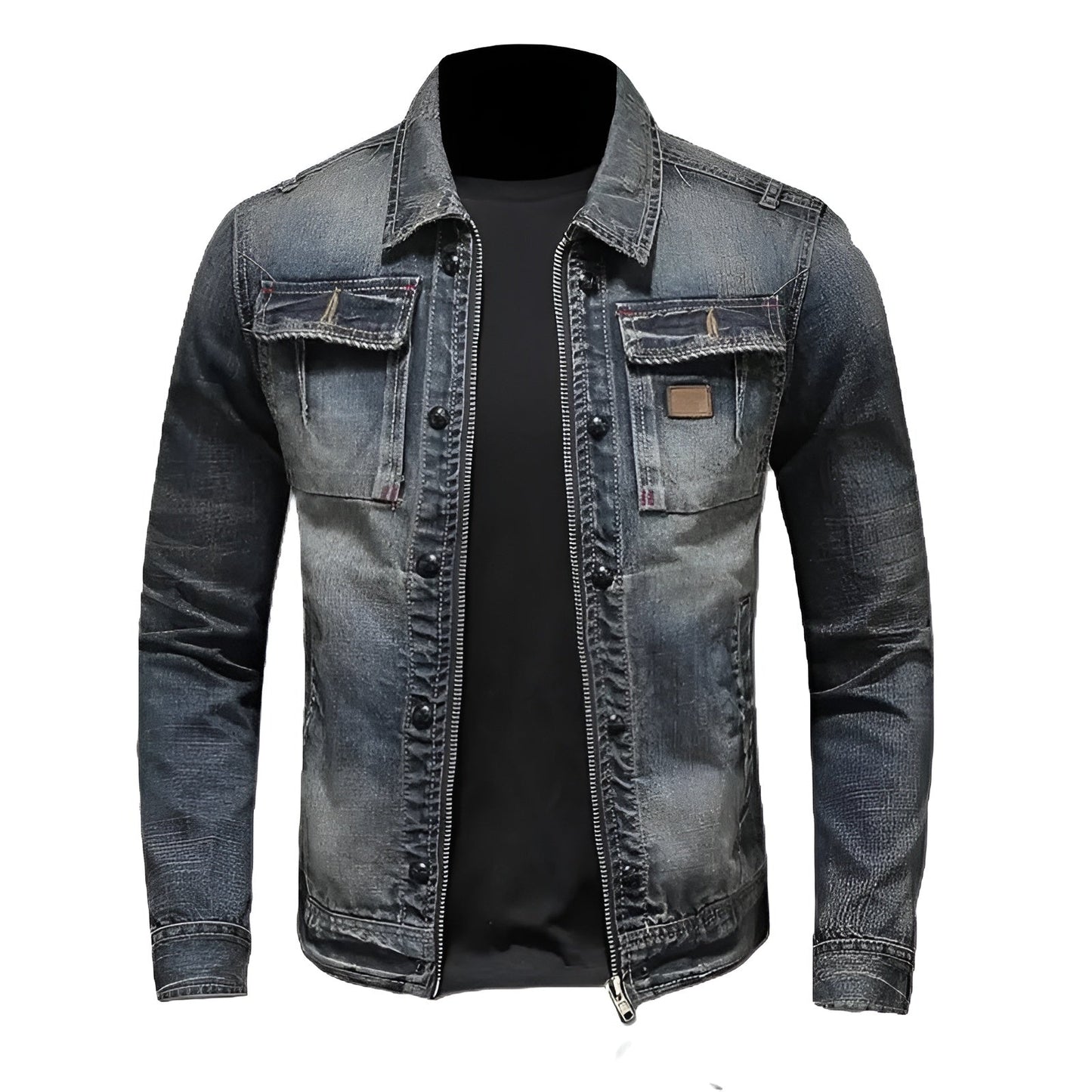 Carlos | Chaqueta Vaquera Retro