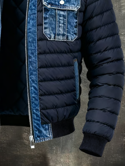 Valencia |Chaqueta híbrida acolchada de denim