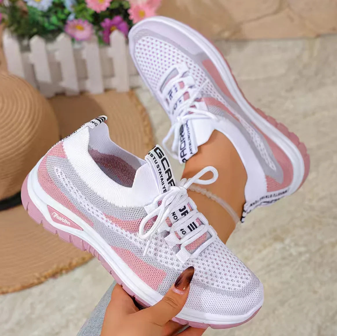Camila - Zapatillas ergonómicas cómodas y antideslizantes