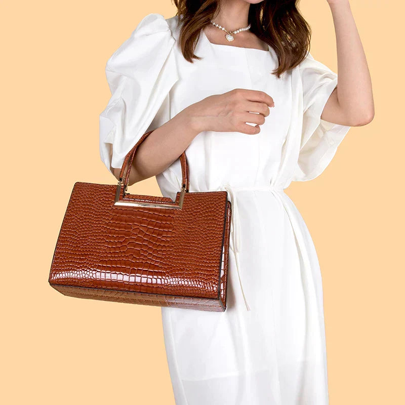 Mussa | Conjunto de bolso y cartera de piel.