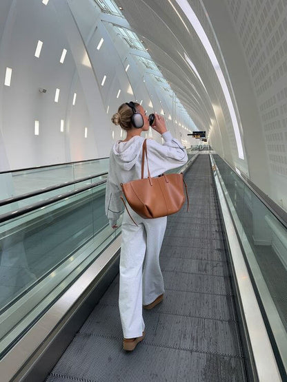AV | Bolso Tote Vintage de Cuero