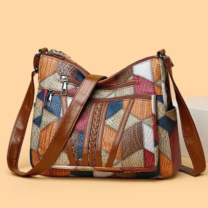AV | Bolso de Cuero Mosaico