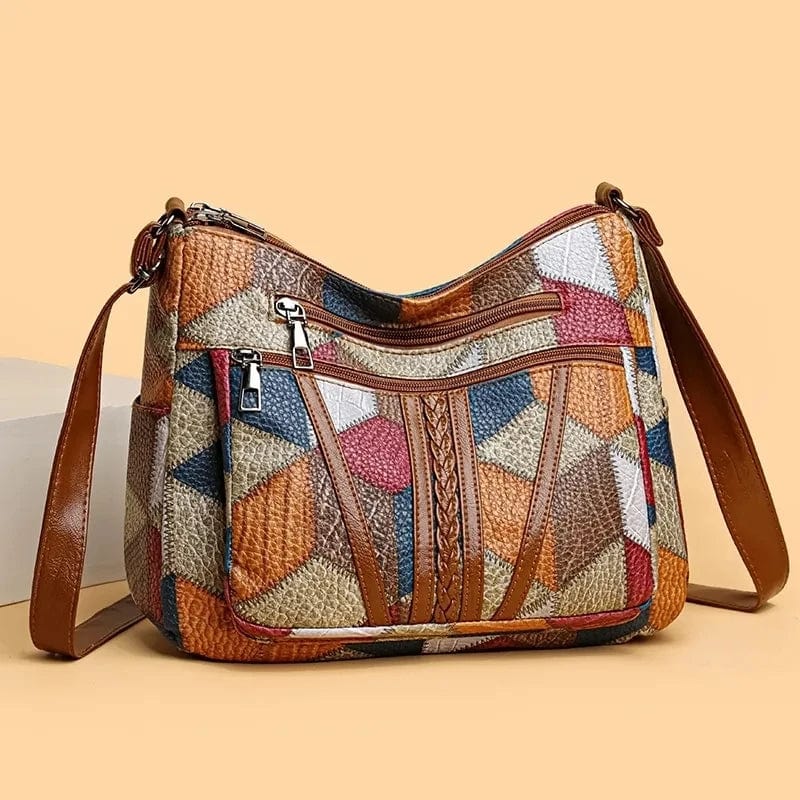 AV | Bolso de Cuero Mosaico