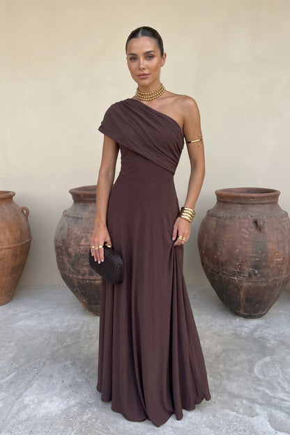 Vestido Toledo en Terracota