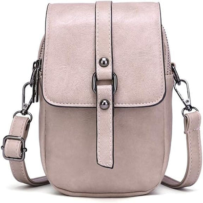 Willy |Bolso de mano multifuncional de piel suave para mujer