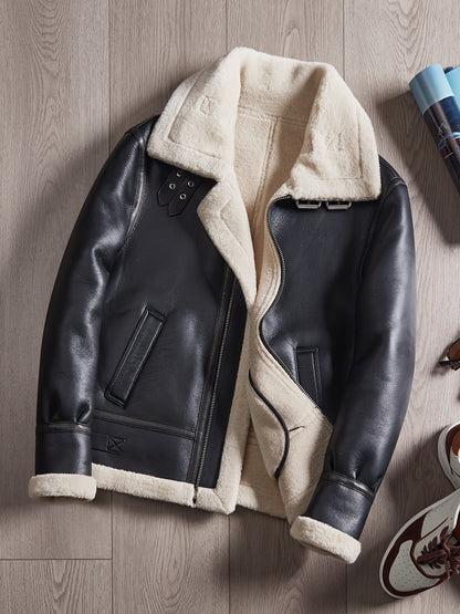 Barcelona | Chaqueta de Aviador Cálida para Otoño e Invierno